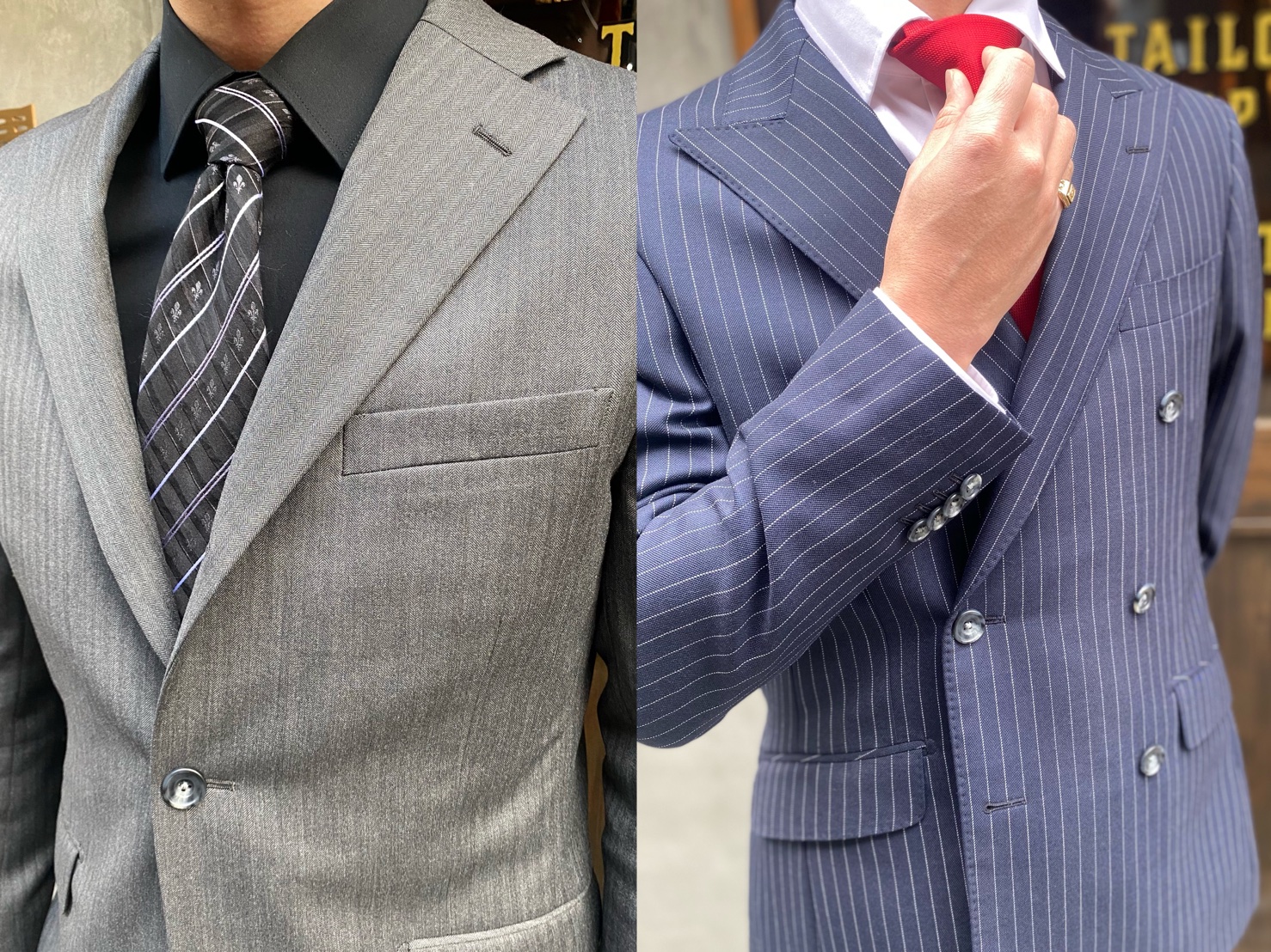 どっち派ですか】シングルスーツ？ダブルスーツ？ オーダースーツ