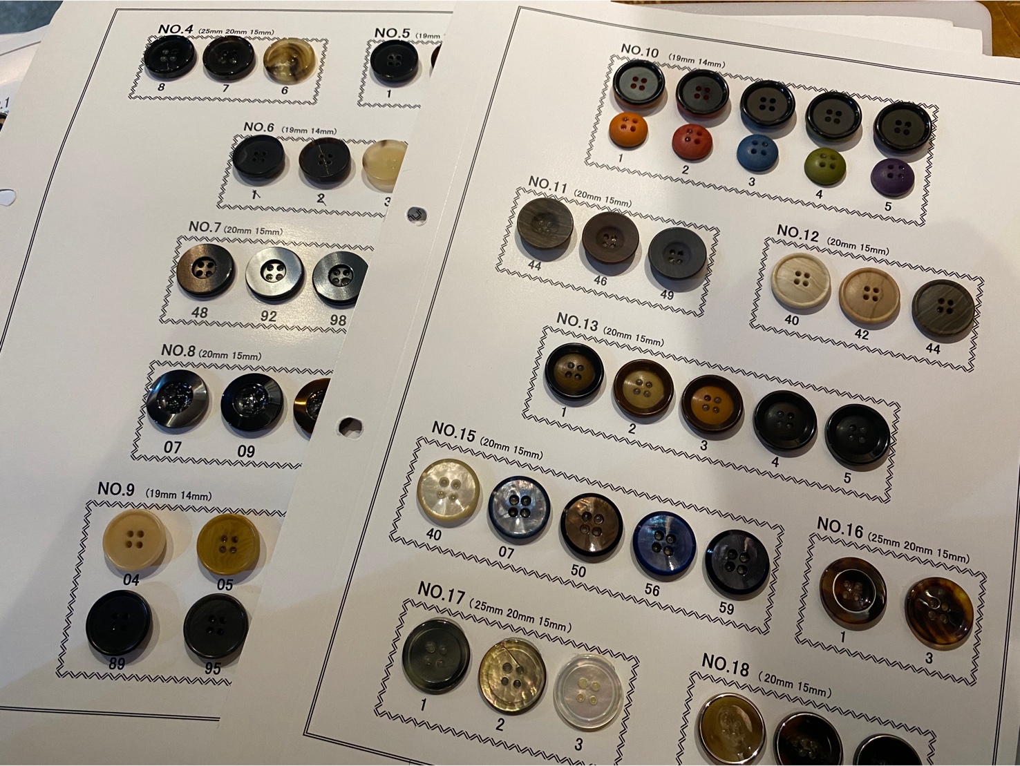 大阪オーダースーツ)ボタンの種類と選び方 - KONG OSAKA